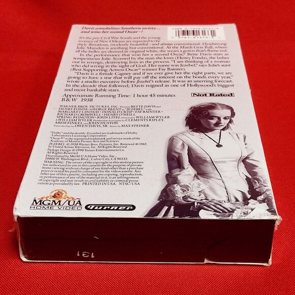 Jezebel VHS New Sealed - Picture 6 of 8